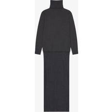 Cashmere - Women Jumpers Givenchy Pull En Cachemire Avec Traîne - Anthracite