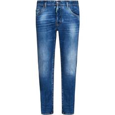 DSquared2 Cotton Denim Skater Jeans - Blau - Male