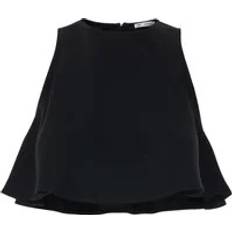 Unisex Blouses Ami Paris De Coeur Cropped Hoodie - Black