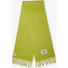 Alpaca - Women Scarfs Acne Studios Green Fringe Alpaca Scarf - Women