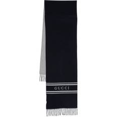 Gucci Herr Halsdukar & Sjalar Gucci Logo Scarf - Blue