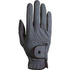 Roeck Grip Durable Riding Gloves, Anthracite