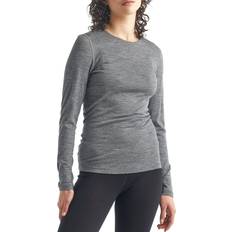 Laine mérinos Couches de base Icebreaker Sous-couche merino 200 Oasis femme - Gritstone Heather