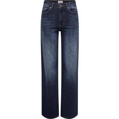 Only Blush HW Wide DNM TAI081 Mörkblå Denim