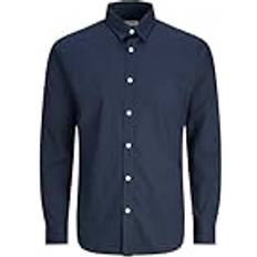 JJ Rebel Long Sleeve Shirt - Navy