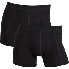 2-Pack Cotton Trunks - Black