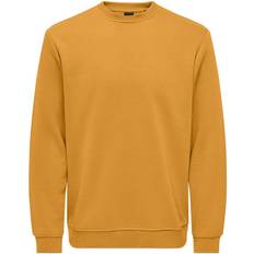 Sweatshirt - Yellow Jumpers Only & Sons Onsconnor Sweatshirt