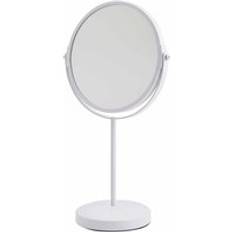 Showerdrape Leto 3X Magnifying White Round Vanity Mirror