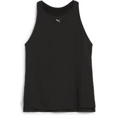 Puma Unisex Tanktops Puma Cloudspun Racerback Tanktop Damen - Schwarz