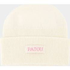 Patou Ull Beanie Kashmir - White
