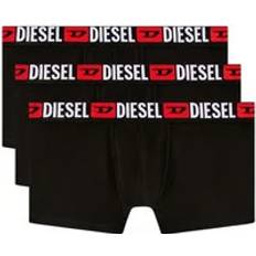 Diesel Men Underwear Diesel Bottoms 3-Pack Boxer Briefs - Black