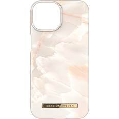 IDeal of Sweden Coques de téléphone portable iDeal of Sweden Coque Fashion iPhone 15 Rose Pearl Marble Multicolore