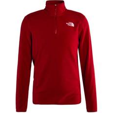 The North Face 100 Glacier 1/4 Zip Fleecetröja - Garnet Röd