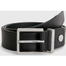 Calvin Klein Leather Belt - Black - Men