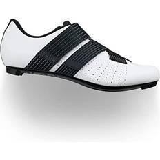 Fizik Cycling Shoes Fizik Tempo Powerstrap Clip-in Cycling Shoes - White/Black