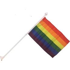 Oslo Flaggfabrikk Balkongflagg Pride Med Holder 135 cm