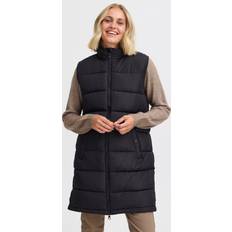 Fransa Oberbekleidung Fransa Weste Jacke - Schwarz - Damen