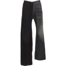 Balenciaga Uomo Abbigliamento Balenciaga Fifty-Fifty Jeans - Light Blk + Blk Ring Men's