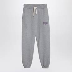 Palm Angels Mujer Pantalones Palm Angels College Sweat Pants - Melange Grey/Violet