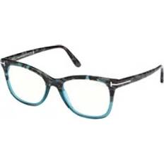 Glasses & Reading Glasses Tom Ford Glasses, female, Blue, Size: MM Ft5986B 055