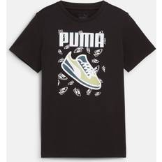 Puma T-skjorter Puma Ess+ Logo Lab Graphic Tee III - Black