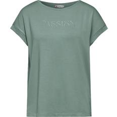 Street One Damen T-Shirts Street One Word Shirt - Green