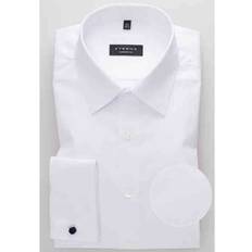 Eterna Dobbelt Manchet Skjorte - White Plain