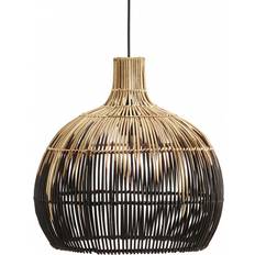 Belysning PR Home Martha Taklampa 38.5 cm Natur/svart Pendellampa