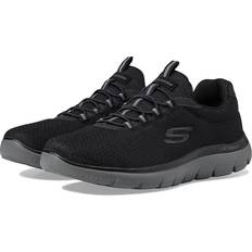 Skechers Herre Vandresko Skechers Summits Men's Sneaker - Black/Charcoal