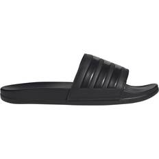adidas Adilette Comfort Slides - Core Black Cloud White