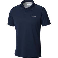 Columbia Men Polo Shirts Columbia Utilizer Short Sleeve Polo - Blau Mann