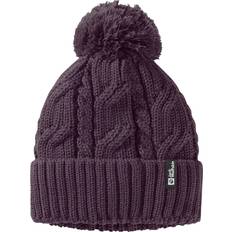 Jack Wolfskin Accessoarer Jack Wolfskin Pompom Beanie Mineral Red