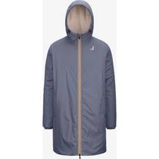 Lungo Giubbotti K-Way Coupe-vent Jacket - Grey Blue