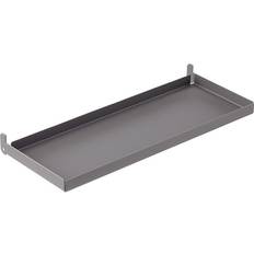 Elfa Garage Mdash By Elfa Pegboard Shelf Matte Grey Shelving System