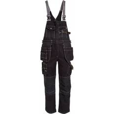 Tranemo workwear Arbetsoveraller Tranemo workwear Craftsman Pro Hantverkshängselbyxa - Svart