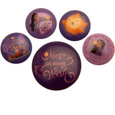 Broschen Pyramid International Wish Badge Pack of 5 - Violett