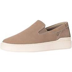 Clarks Craft Swift Go Leather Trainers - Grey