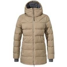 Braun - Winterjacke Jacken Schöffel Insulated Parka Boston - Beige