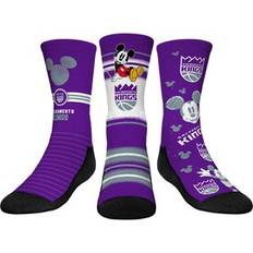 Girls - Purple Underwear Rock Em Socks Youth Mickey Mouse Purple Sacramento Kings Crew Set