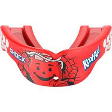 Martial Arts Protection SHOCK DOCTOR Gel Max Power Mouth Guard, Flavored Sports Mouthguard for Football, Lacrosse, Hockey, Basketball, Flavored Mouth Guard, Youth & Adult, Adult, Kool-Aid Cherry