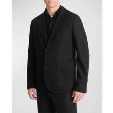 Homme - XS Costumes Vince Men's Wool-Blend Solid Blazer - Black