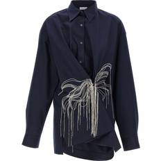 Dries Van Noten Clicks Camicie Blu Donna