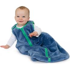 Baby Deedee Sleep Nest Teddy Sleeping Bag, Fuzzy Dino, Medium (6-18 Months)