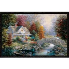 Brambly Cottage Victorian Splendor Black Framed Art 66x45.7cm