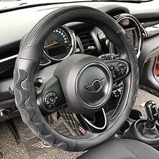 Steering Wheel Cover PINCTROT Steering Wheel Cover 3D Honeycomb 15 Inch