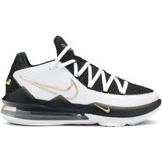 Guld Basketskor Nike LeBron XVII Low Unisex Low Top Shoes - Flerfärgad