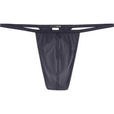 Man - Polyamide Men's Underwear Hom Plume G-String - Anthracite