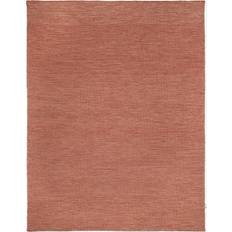 Orange Mattor Classic Collection Plain Ullmatta Coral 170x230 cm - Rosa Koppar, Orange, Rosa cm