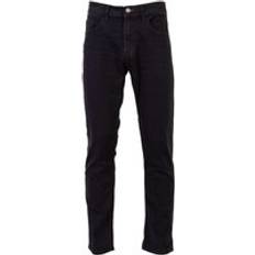 Men - Viscose Jeans Blend Jeans Women's Twist Cut - Noir
