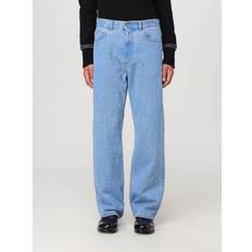 Clothing Marni Bleached Coated Jeans Blu-Uomo - Blue